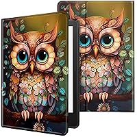 Case for All-New Kindle 11th Generation 6 inch 2022 Lightweight Protective Smart Stand Cover with Auto Wake Sleep Case for Kindle 2022 11th Gen E-Reader - Owl in The Tree