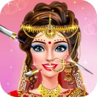 Indian Wedding Bride Dress-Up and Fashion Stylist Beauty Salon Games for Girls