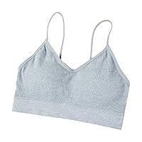 Tube Top Everyday Bras for Women Smooth Sports Straps Sexy Comfort Underwire Training Comfy Silky