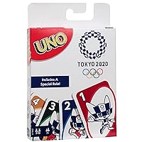 Mattel Games UNO Olympic Games Tokyo 2020 Card Game, with 112 Cards and Instructions for Players 7 Years and Older, Great for Kid, Family or Adult Game Night