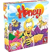 Pegasus Spiele Honey - Board Game 2-4 Players – Board Games for Family – 15-25 Minutes of Gameplay – Games for Family Game Night – Kids and Adults Ages 5+ - English Version