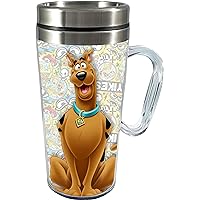 Spoontiques - Insulated Travel Mugs - Acrylic and Stainless Steel Drink Cup - Scooby Doo