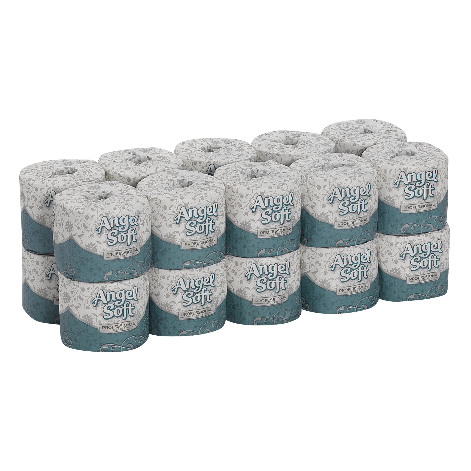 Angel Soft Ultra Professional Series 2-Ply Embossed Toilet Paper by GP PRO 1632014 400 Sheets Per Roll 20 Rolls Per Convenience Case