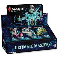 Magic: The Gathering Ultimate Masters Booster Box | 24 Booster Packs (360 Cards) | 1 Special Box-Topper Card