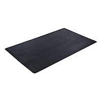 Multi-Purpose Recycled Rubber Floor Mat for Indoor or Outdoor Use, Utility Mat for Entryway, Tool Bench, Garage, Under-Sink, Patio, and Door Mat; 36
