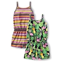 The Children's Place baby-girls And Toddler Girls Strappy Shorts Romper