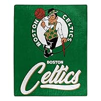 Northwest NBA Boston Celtics Unisex-Adult Raschel Throw Blanket, 50