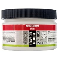 Amsterdam Tarens Medium Acrylic Medium Heavy Gel Medium Gloss T2417-3015 8.5 fl oz (250 ml)