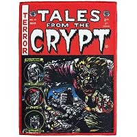 EC Comics Tales from The Crypt Red Comic Cover Patch