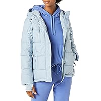 Amazon Essentials Women's Heavyweight Long-Sleeve Hooded Puffer Coat (Available in Plus Size)