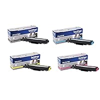 Brother TN227 4 High Yield Color Toner Set (BK/C/M/Y) (1) TN227BK, (1) TN227C, (1) TN227M, (1) TN227Y