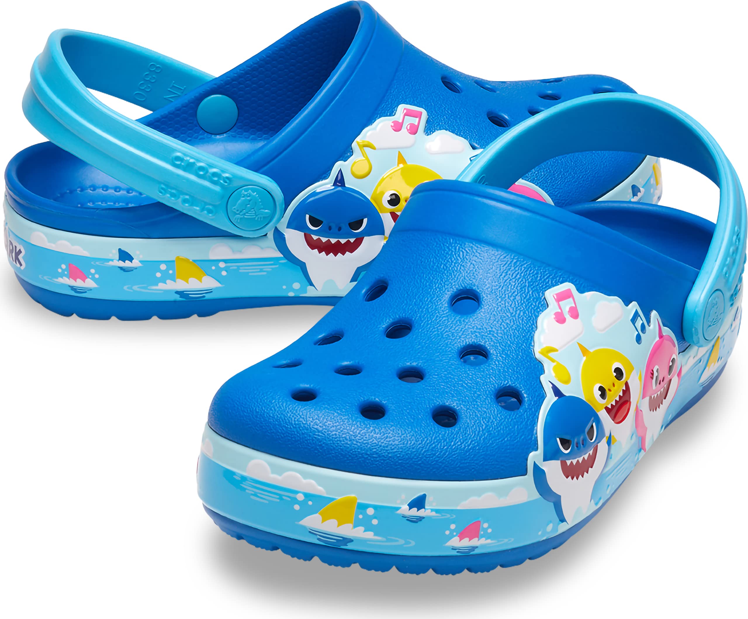 Crocs unisex-child Kids' Baby Shark Band Clog