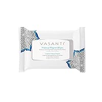 VASANTI Makeup Magnet Wipes - Gentle Facial Makeup Remover Cleansing Wipes with Micellar Water Paraben and Cruelty Free Vegan Friendly