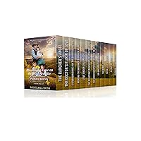 Blossoming Love on the Wild Frontier: Mail Order Bride Western Romance 12-Book Box Set