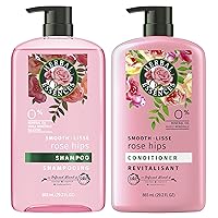 Herbal Essences Shampoo and Conditioner, Vitamin E, Rose Hips and Jojoba Extract, Smooth Collection, Bundle