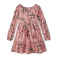 The Children's Place Girls' One Size Long Sleeve Knit Casual Dress