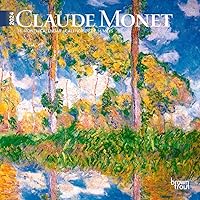 Claude Monet | 2024 7 x 14 Inch Monthly Mini Wall Calendar | English/French Bilingual | BrownTrout | Impressionist Artist Bilingual English and French Language