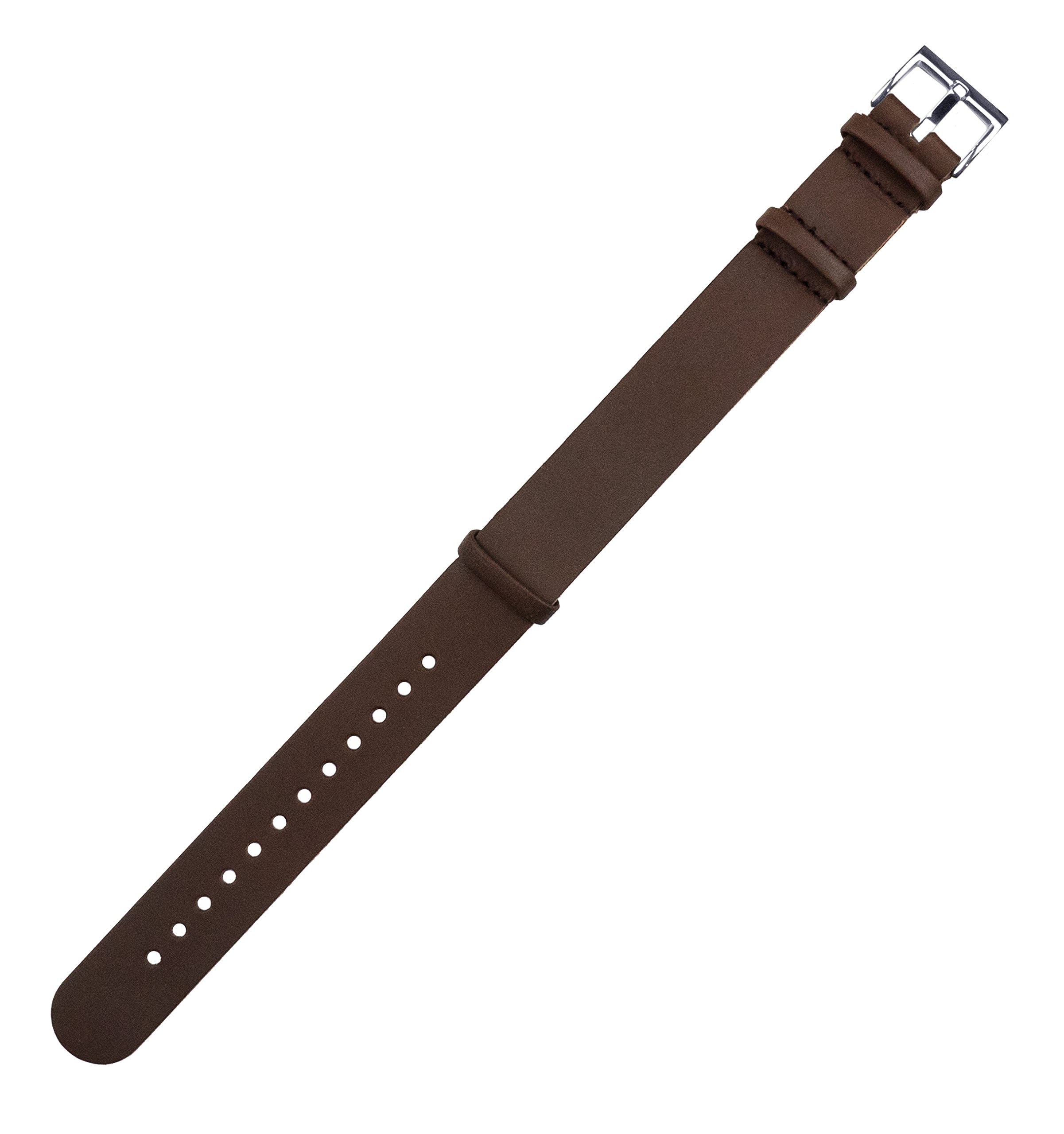 BARTON Leather NATO® Style Watch Straps - Choose Color, Length & Width - 18mm, 20mm, 22mm, 24mm Bands