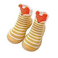 Kids Sandals, Infant Toddler Cartoon Animals Non-slip First Walkers Baby Elastic Socks Shoes
