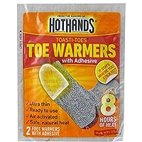 HotHands TOASTI Toes W/Adhesive (Packaging May Vary)