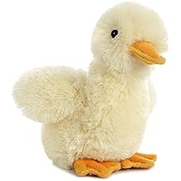 Aurora® Adorable Mini Flopsie™ Duckling Stuffed Animal - Playful Ease - Timeless Companions - Yellow 8 Inches