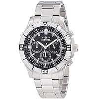 Invicta Men's 12839 Specialty Chronograph Black Dial Watch