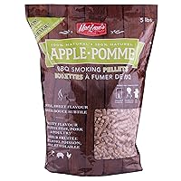 MacLean's Authentic Apple Wood Smoking Pellets, 5 Pound Bag