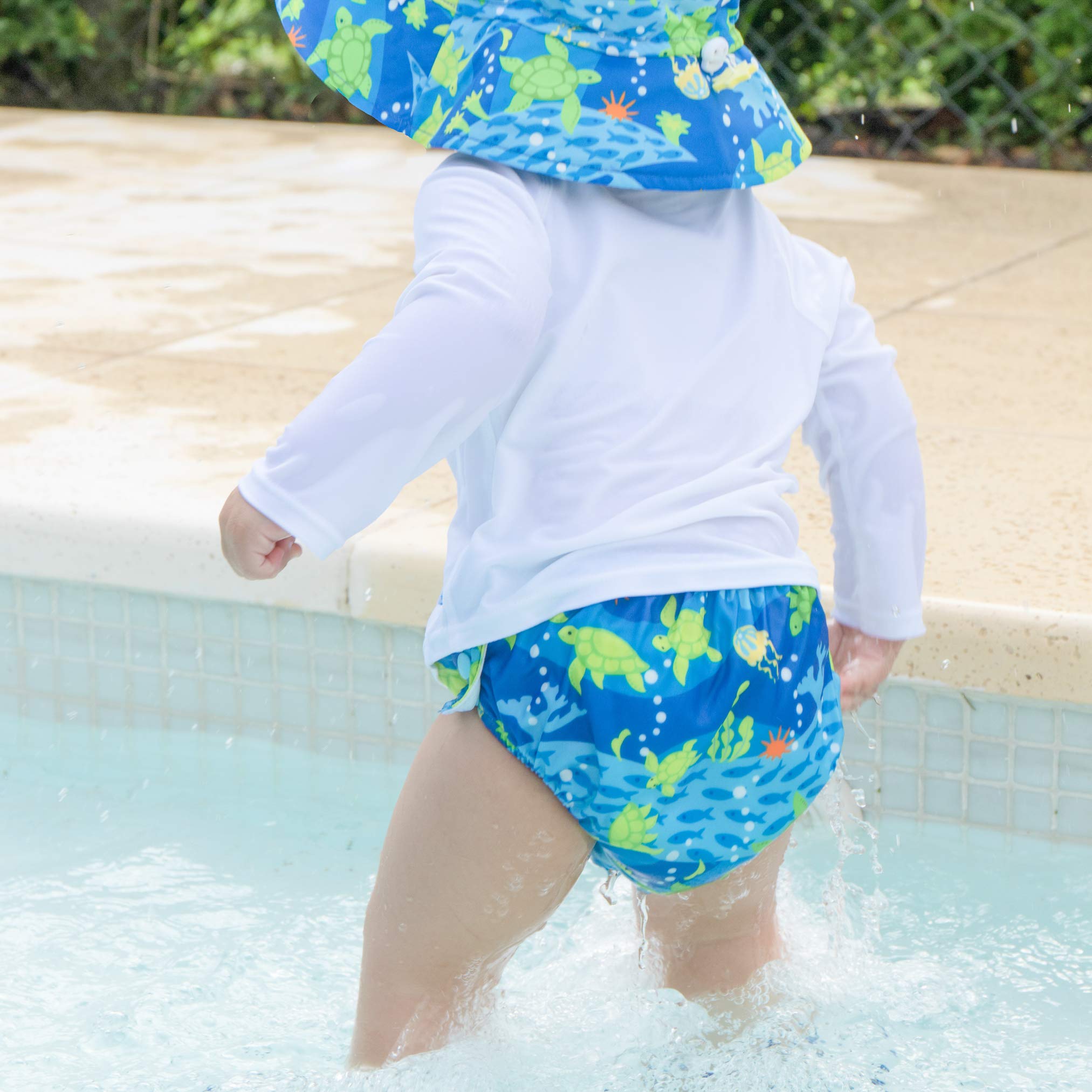 i play. Boys Snap Reusable Absorbent Swimsuit Diaper