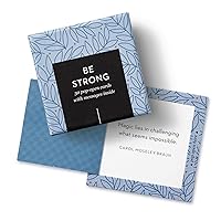 Compendium ThoughtFulls Pop-Open Cards — Be Strong — 30 Pop-Open Cards, Each with a Different Inspiring Message Inside
