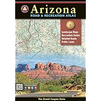 Arizona Road & Recreation Atlas - 13th Edition, 2024 (Benchmark Road & Recreation Atlases) Arizona Road & Recreation Atlas - 13th Edition, 2024 (Benchmark Road & Recreation Atlases) Paperback