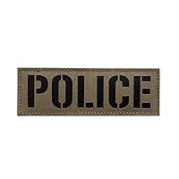  SUVIYA Police Patch with Hook and Loop (Gray