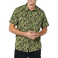 Amazon Essentials Men's Standard-Fit Short-Sleeve Two-Pocket Utility Shirt (Previously Goodthreads)