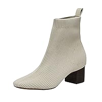 CUSHIONAIRE Women's Neely Stretch bootie +Memory Foam and Wide Widths Available