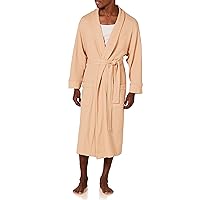 Amazon Essentials Men's Lightweight Waffle Robe (Available in Big & Tall)
