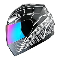 WOW Motorcycle Full Face Helmet Street Bike BMX MX Youth Kids: HKYB15