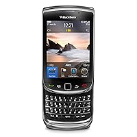 Blackberry Torch 9800 Unlocked Phone with 5 MP Camera, Full QWERTY Keyboard and 4 GB Internal Storage - Unlocked Phone - No Warranty - Black