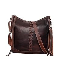 Blake Leather Concealed Carry Crossbody - Womens Concealed Carry Purse – YKK Locking with Gun Holster
