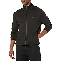 BOSS Men's Sporty Regular Fit Zip Up Cotton Jacket