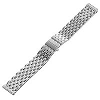 MICHELE MS18EA235009 Deco 18mm Stainless Steel Silver Watch Bracelet