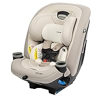 Maxi-Cosi Magellan LiftFit All-in-One Convertible Car Seat, 5-in-1 Seating System for Children from Birth to 10 Years (5-100 lbs), Topia Tan