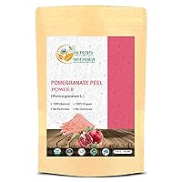 Pomegranate Peel Powder 5.3 oz / 150 gms, Natural Punica Granatum | Promote Youthful Skin | Gluten Free & Non GMO | Skin Care