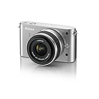 Nikon 1 J1 HD Digital Camera System with 10-30mm Lens (Silver) (OLD MODEL)