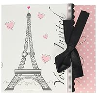 Creative Converting 895584 Party In Paris Gatefold Invitation