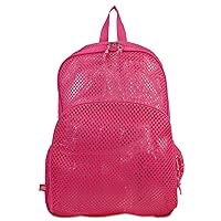 Eastsport 113960BJENR Mesh Backpack, 12 x 5 x 18, Pink