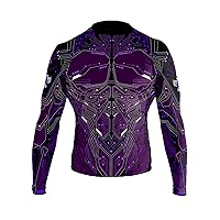 Men's Cybernetic Rash Guard MMA BJJ