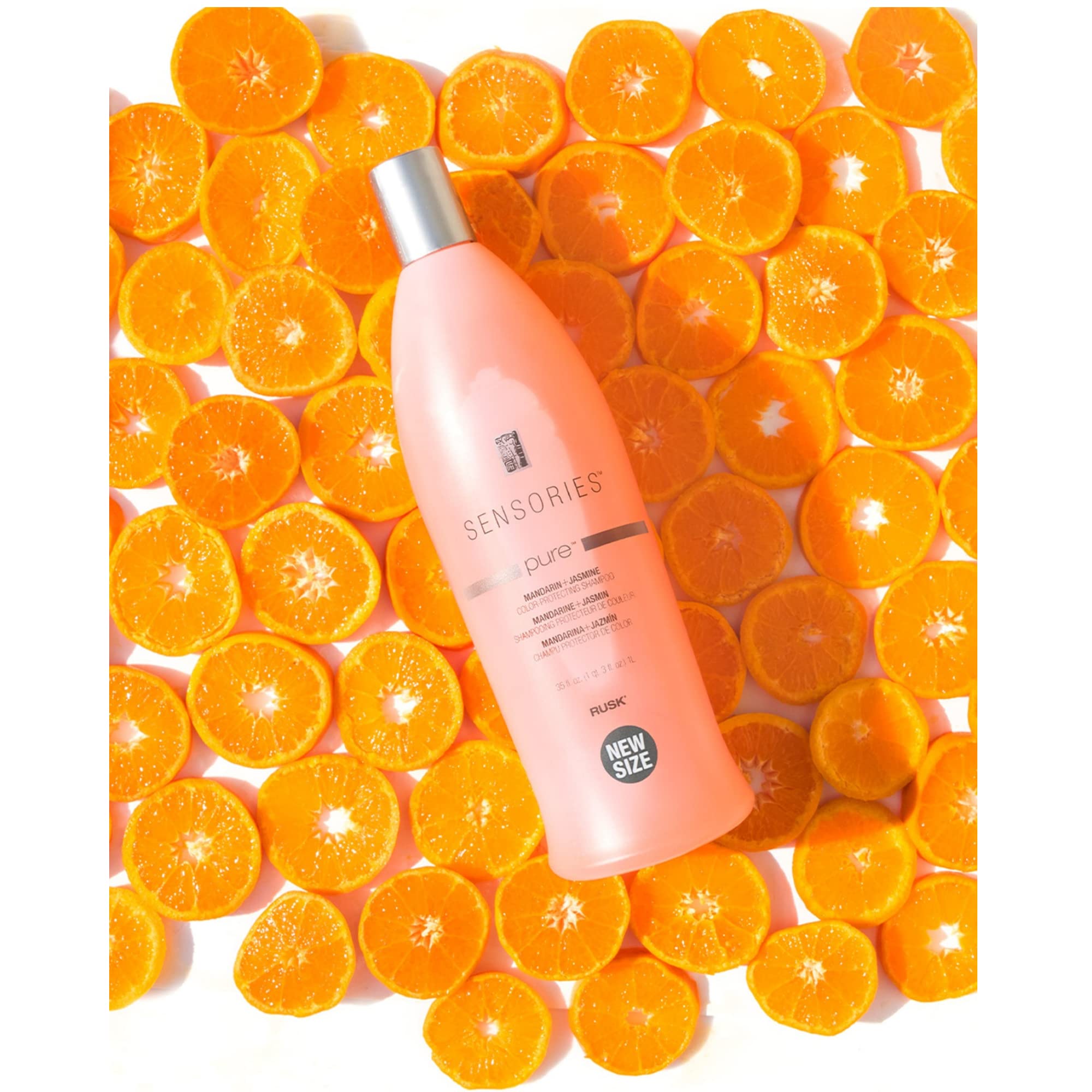 RUSK Sensories Pure Mandarin and Jasmine Vibrant Color Shampoo, 35 fl. oz.