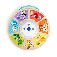 Baby Einstein Cal's Smart Sounds Symphony Magic Touch Wooden Electronic Activity Toy, Ages 6 Months +