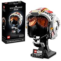 LEGO Star Wars Luke Skywalker Red 5 Helmet for Adults 75327, Buildable Display Model, Collectible Decor for Home or Office, Great Birthday for Husband, Wife, and Any Star Wars Fans