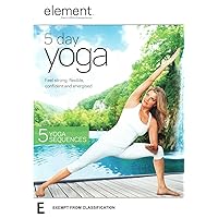 Element 5 Day Yoga | Exercise & Fitness | NON-USA Format | PAL | Region 4 Import - Australia Element 5 Day Yoga | Exercise & Fitness | NON-USA Format | PAL | Region 4 Import - Australia DVD DVD
