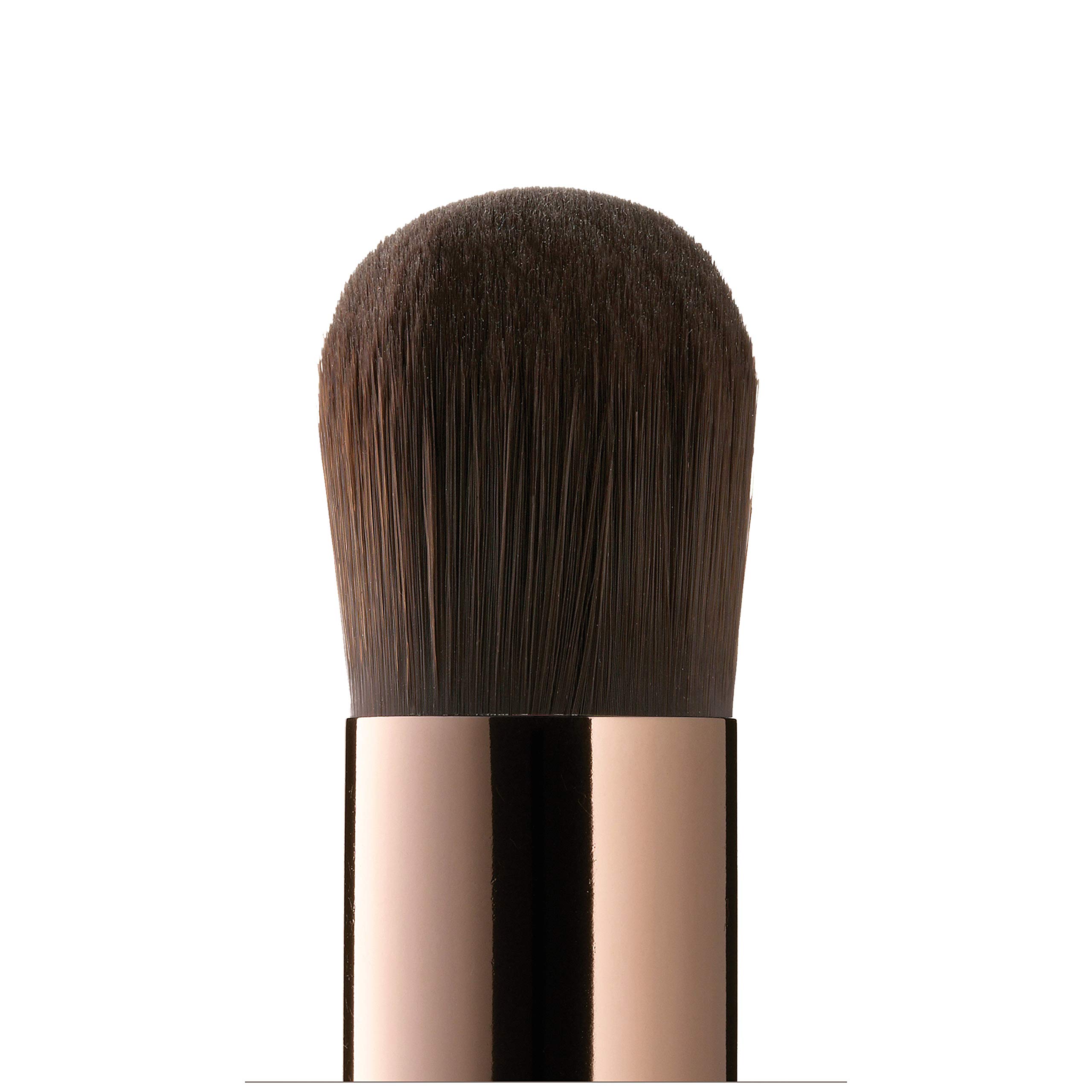 delilah - Foundation Kabuki Complexion Brush - Synthetic Fibre Liquid Blending And Buffing Makeup Tool - Wooden HAndle - For all Skin Type - Cruelty Free - 1 Pc